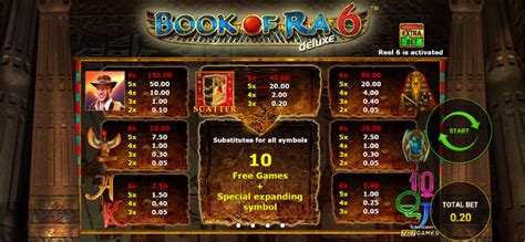 book of ra deluxe 6 pay table
